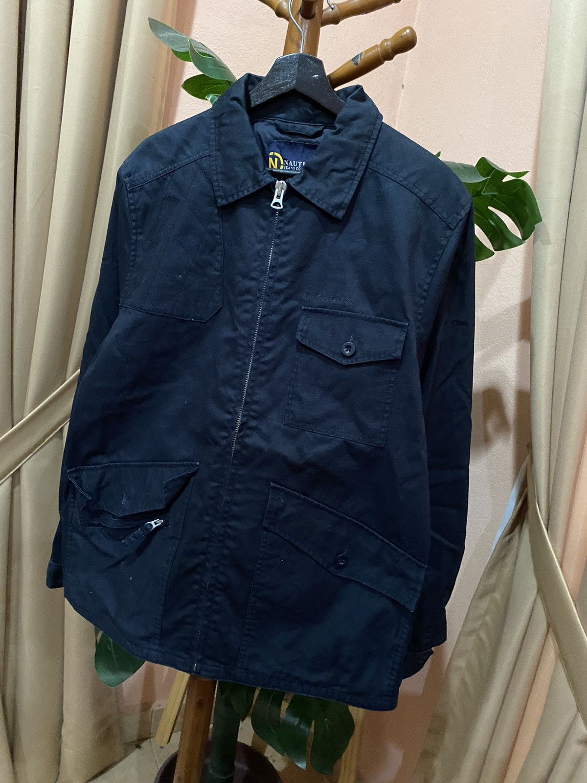 Nautica Nautica Jeans Company Navy Blue JacketDurable Workwear Size US M / EU 48-50 / 2 - 2 Thumbnail
