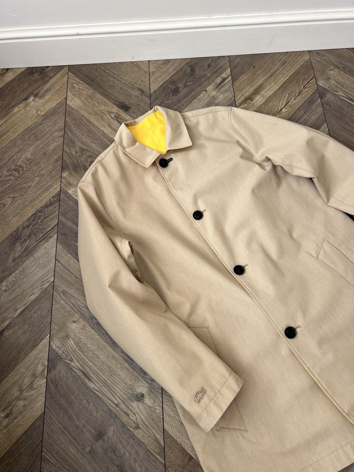 Lacoste × Vintage Vintage Lacoste Reversible Water Resistant Coat Size US S / EU 44-46 / 1 - 5 Thumbnail