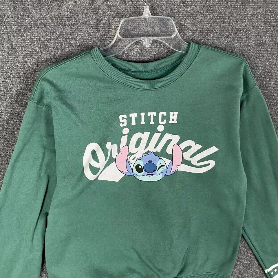 Stitch's Jeans Stitch Sweatshirt Women's Medium Pullover Polyester M Size M / US 6-8 / IT 42-44 - 2 Thumbnail