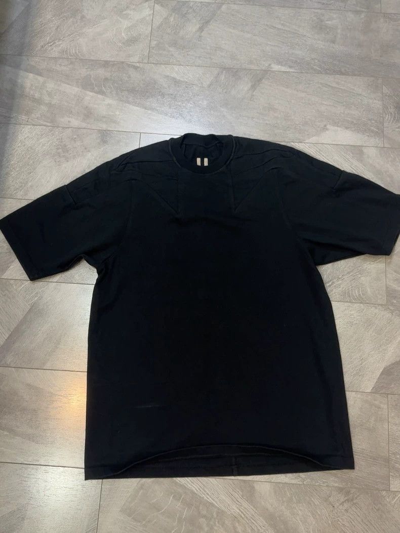 Rick Owens rick owens Black Armor Deconstructed Patchwork Shoulder Pa Size US S / EU 44-46 / 1 - 1 Thumbnail