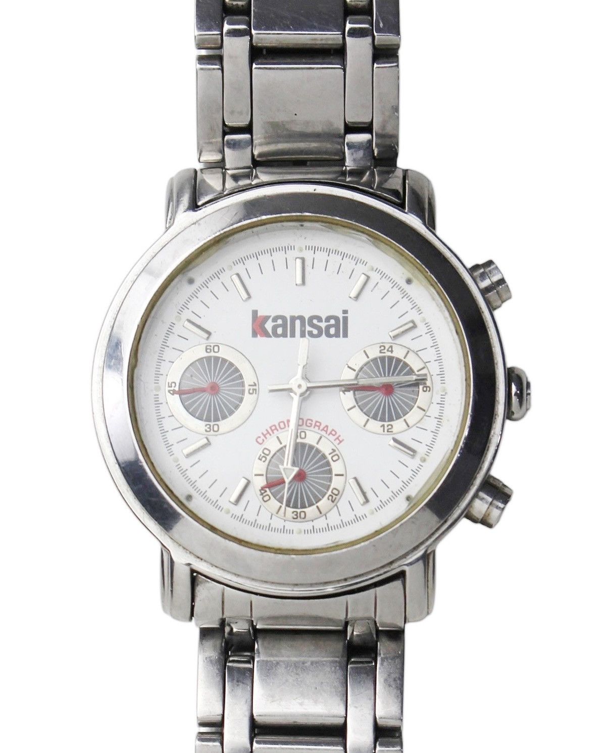Kansai Yamamoto 2000S KANSAI YAMAMOTO CHRONOGRAPH WATCH Size ONE SIZE - 2 Thumbnail