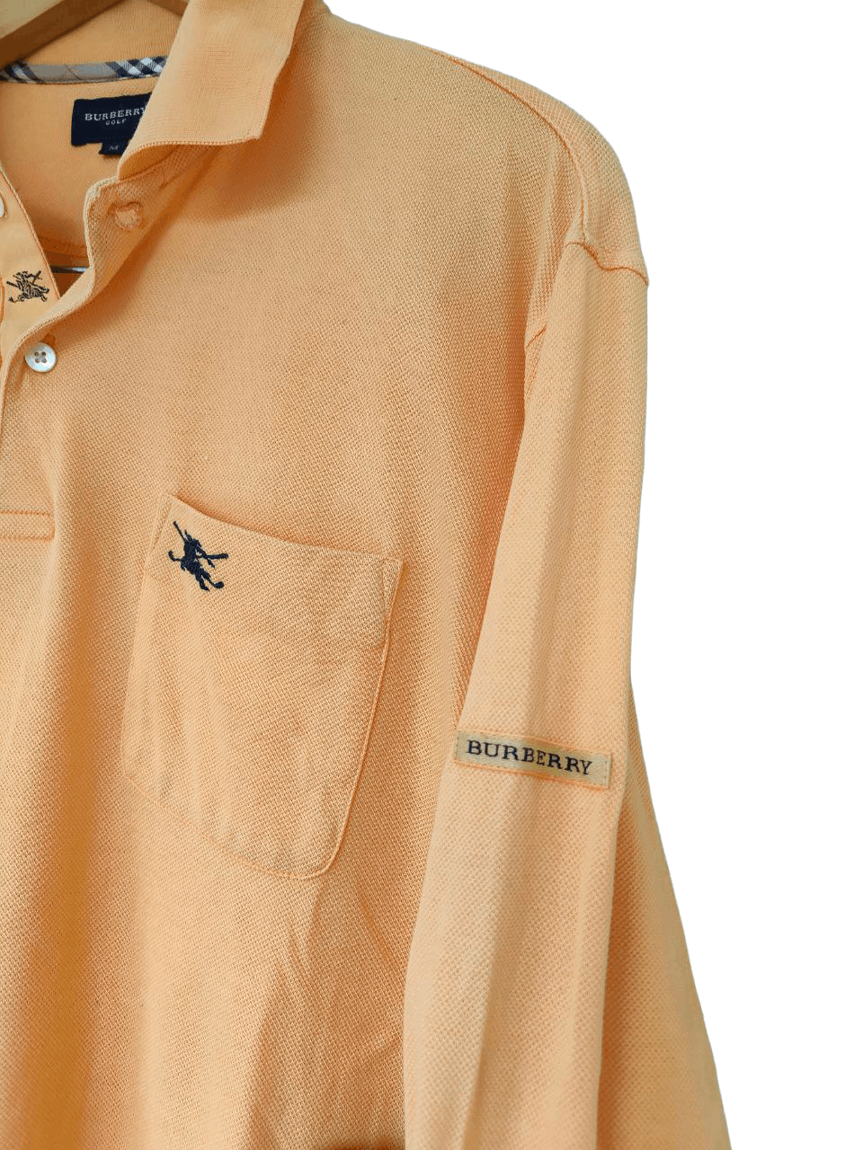 Burberry Burberry Golf Long Sleeve Polo T Size US M / EU 48-50 / 2 - 3 Thumbnail