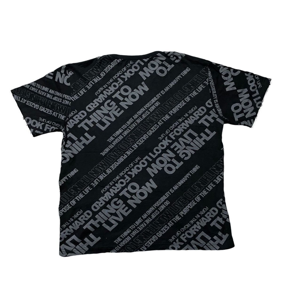 Japanese Brand 💥Beaumont Carr Alloverprint Zipper Tees Punk Style Size US XXL / EU 58 / 5 - 2 Thumbnail