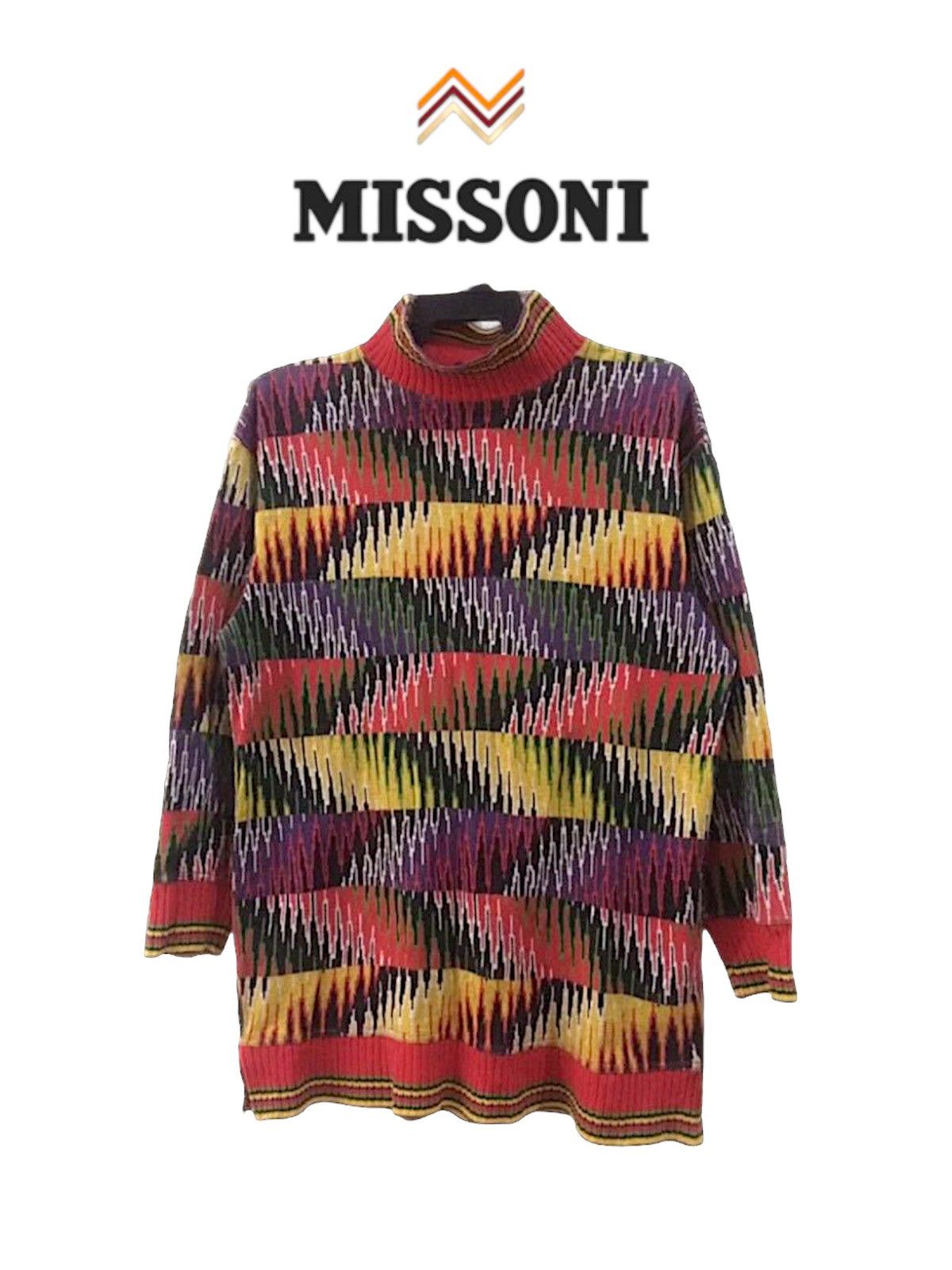 Missoni Missoni Intimo Mix Multicolor Knit Shirt Size XL / US 12-14 / IT 48-50 - 2 Thumbnail