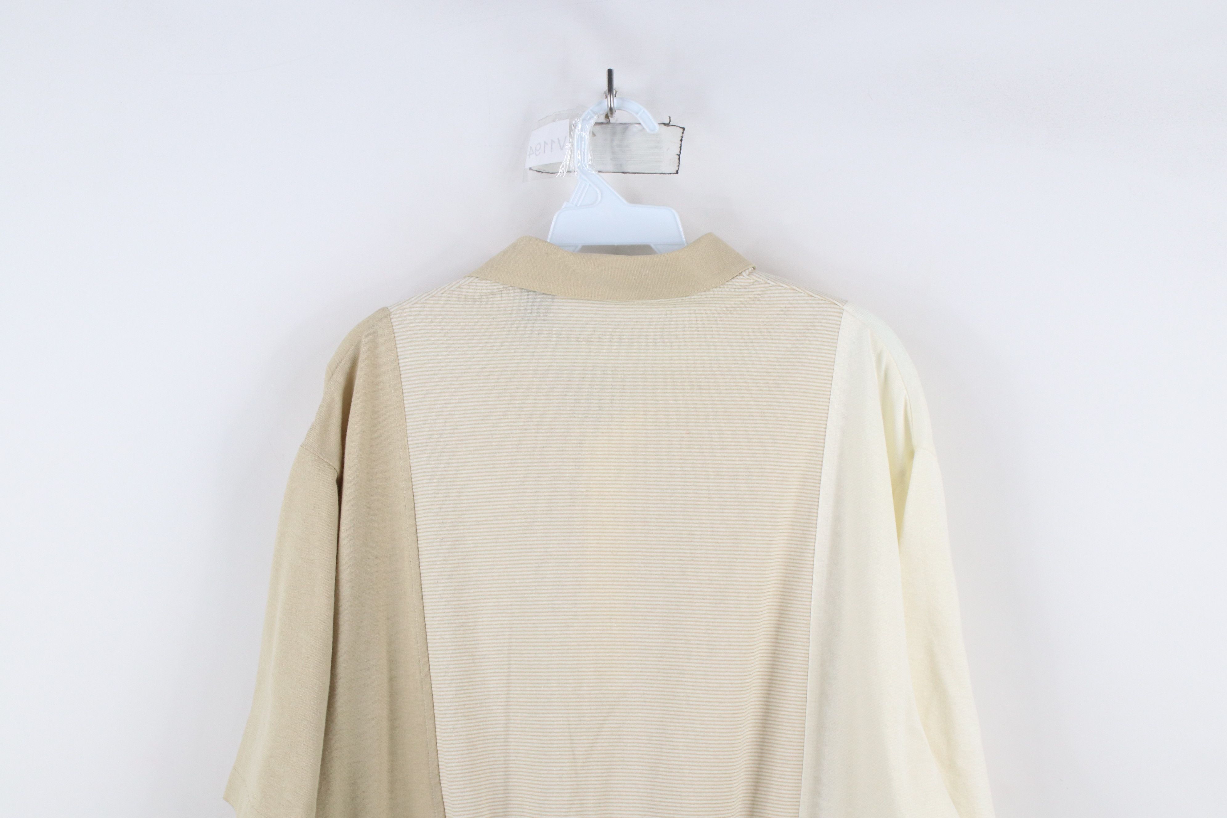 Vintage Vintage 90s Streetwear Block Collared Pullover Polo Shirt Size US XL / EU 56 / 4 - 10 Thumbnail