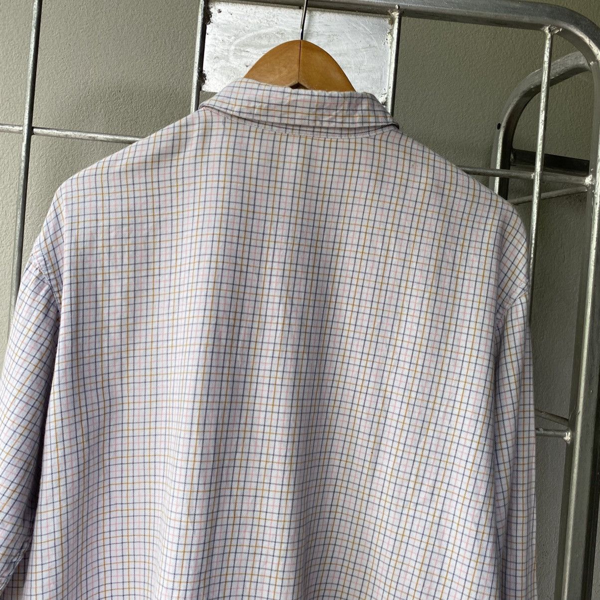 Ne-Net Né-net Checkered Long Sleeve Shirt with Bear Embroidery Size US M / EU 48-50 / 2 - 10 Thumbnail