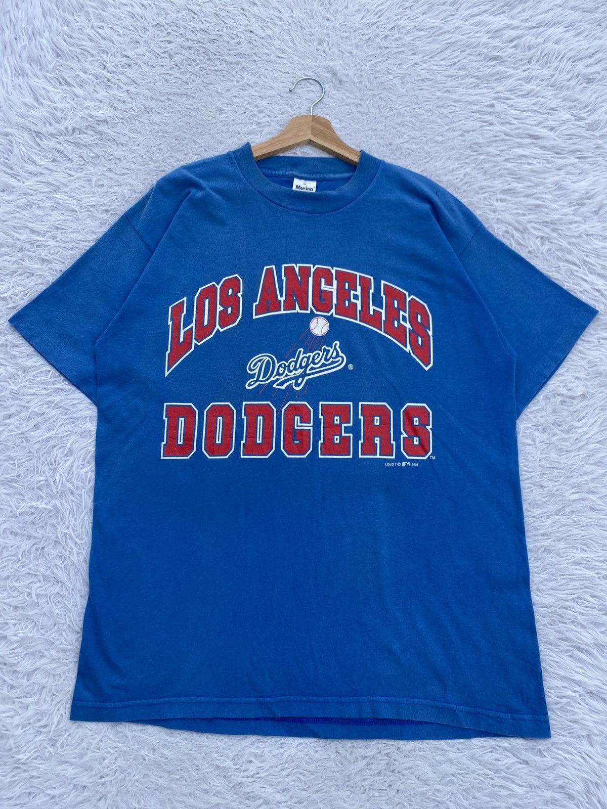 MLB Rare Vintage 1994 Los Angeles Dodgers MLB Tshirt Size US L / EU 52-54 / 3 - 2 Thumbnail