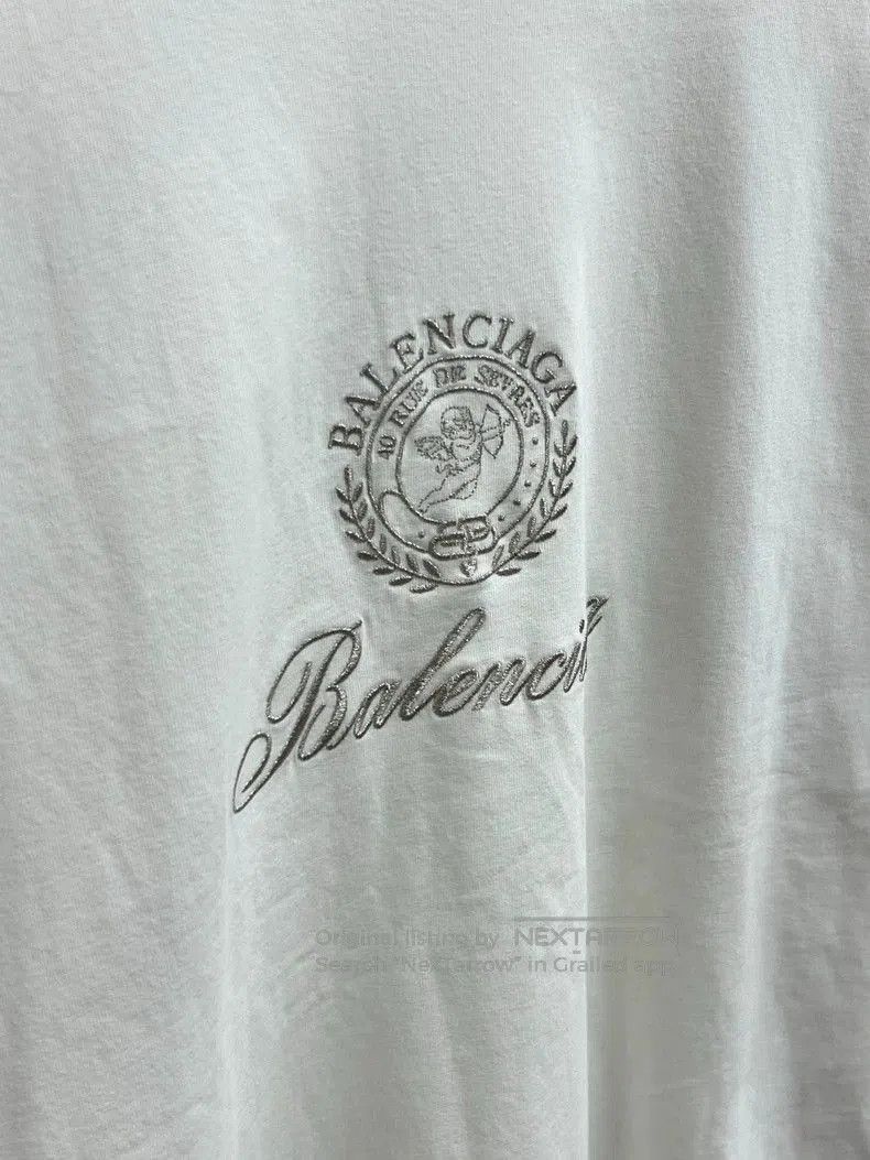 Other Balenciaga Embroidered Logo Short Sleeve Tee. Size US L / EU 52-54 / 3 - 2 Thumbnail