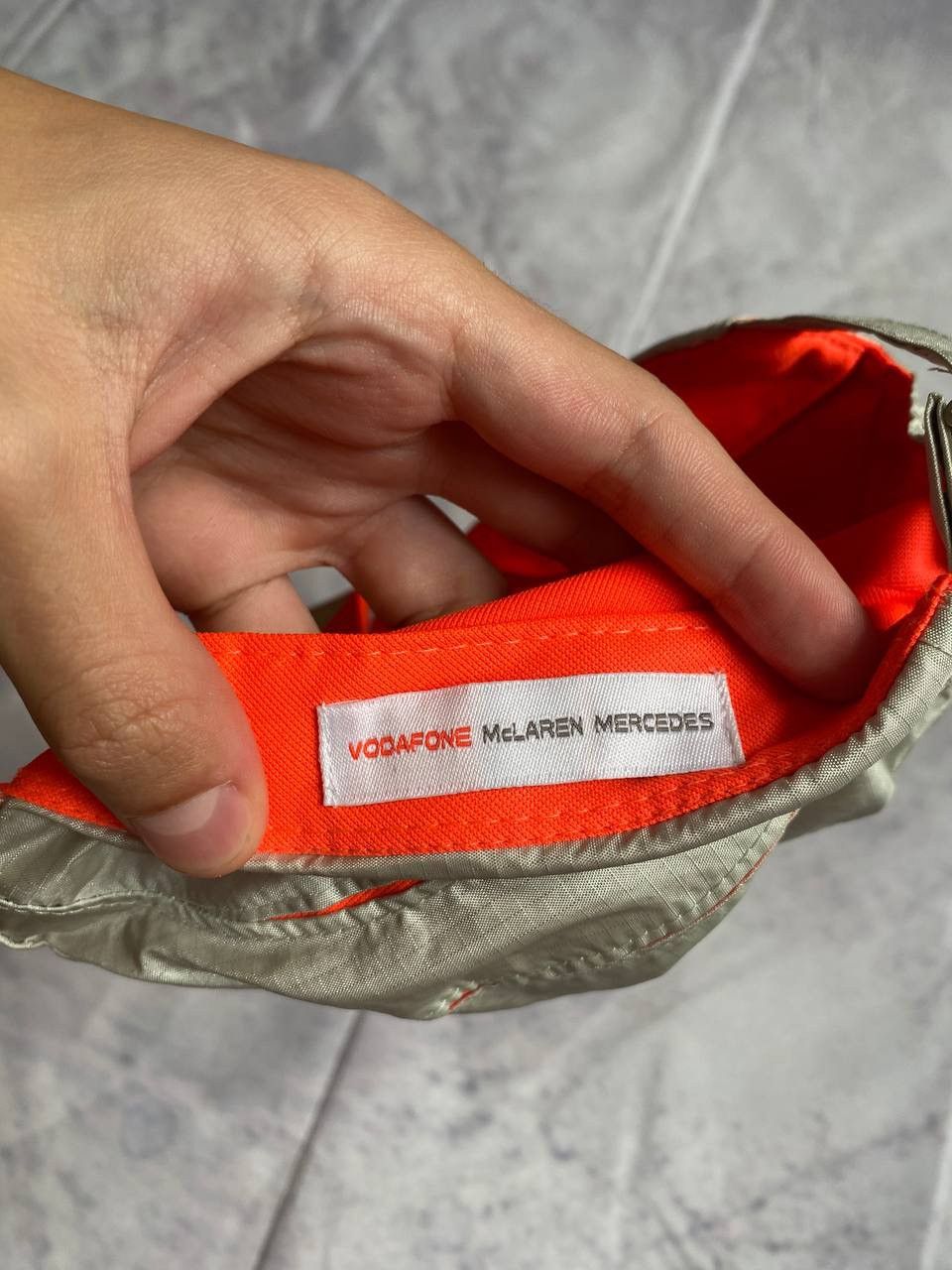 Malcolm McLaren Vintage Vodafone McLaren Mercedes Racing Cap Hat 1-1 Size ONE SIZE - 7 Thumbnail