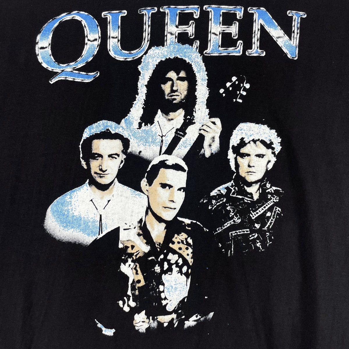 Band Tees Vintage 90s Queen Freddie Mercury T-shirt Size US XL / EU 56 / 4 - 5 Thumbnail