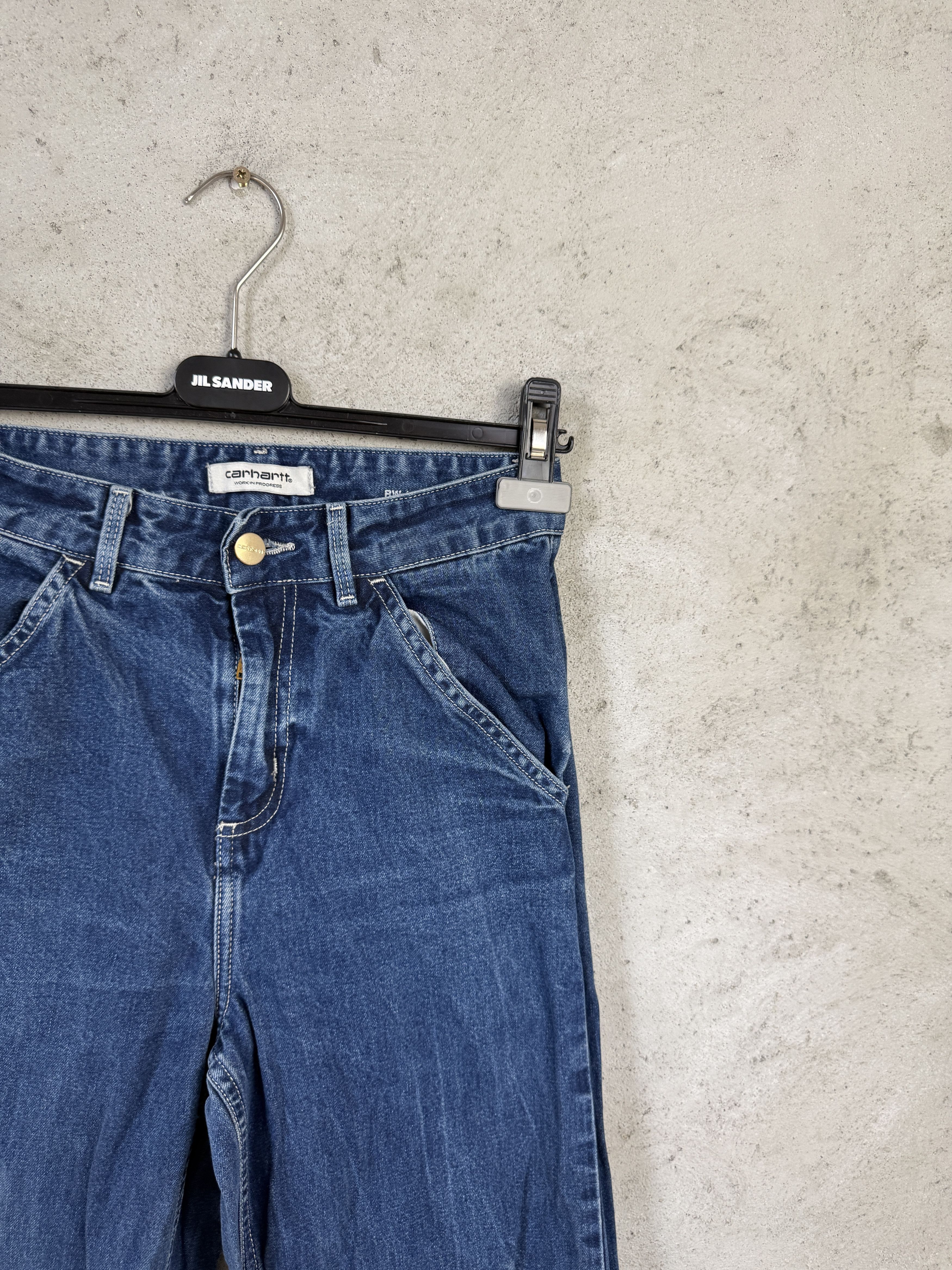 Carhartt Wip Carhartt WIP W' Simple Pant denim jeans skate rap Size 24" / US 00 / IT 34 - 3 Thumbnail