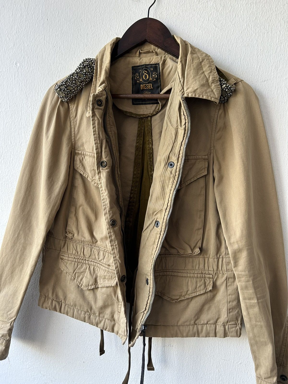 Diesel Diesel Tactical Pocket Jacket Size US XS / EU 42 / 0 - 13 Thumbnail