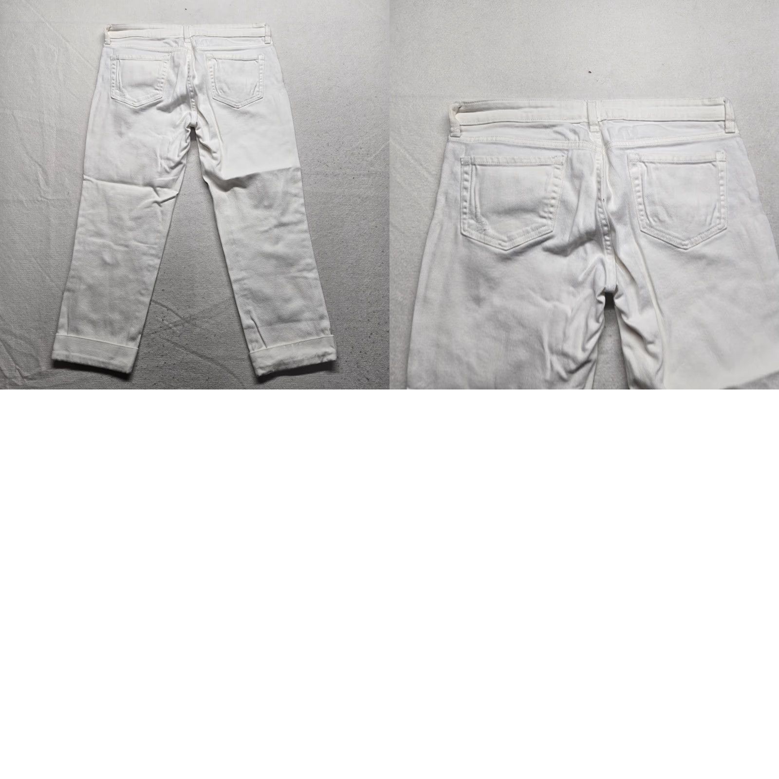 Gap Gap Signature Skinny Ankle Solid White Pants Adult Women's Size 8 Size 30" / US 8 / IT 44 - 8 Thumbnail