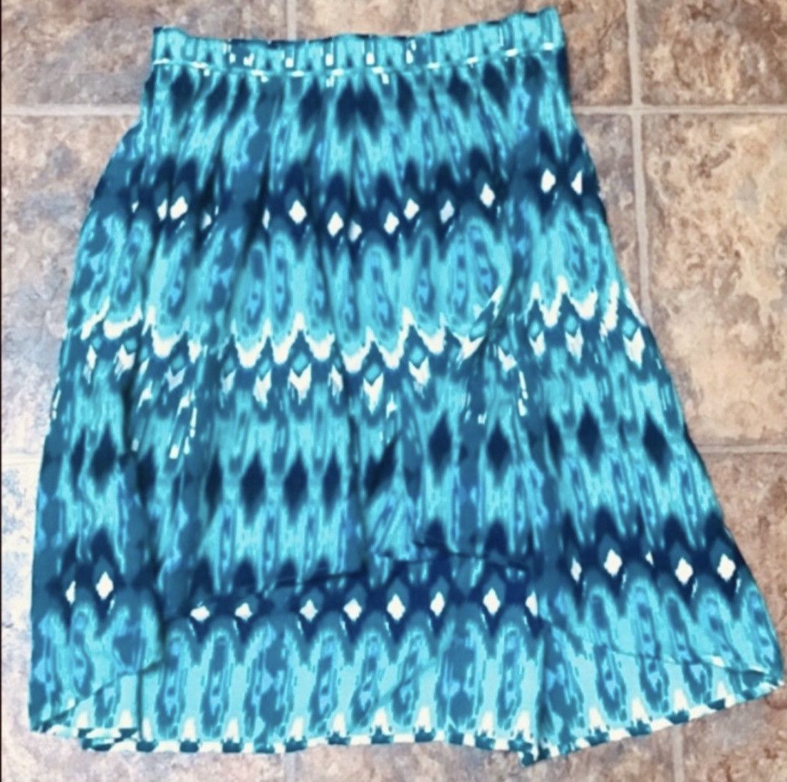 H&M H&M ASYMMETRICAL HIGH LOW MINI MIDI SKIRT SIZE 6 Size 28" / US 6 / IT 42 - 1 Thumbnail
