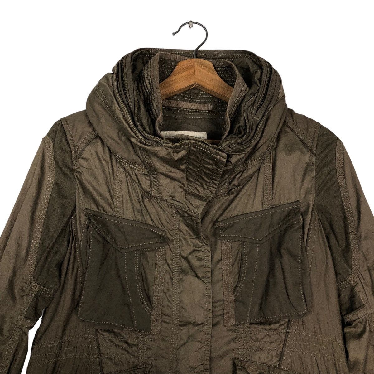 If Six Was Nine 🔥G.O.A Suspended Flare Cargo Jacket Parachute Bondage Size M / US 6-8 / IT 42-44 - 3 Thumbnail