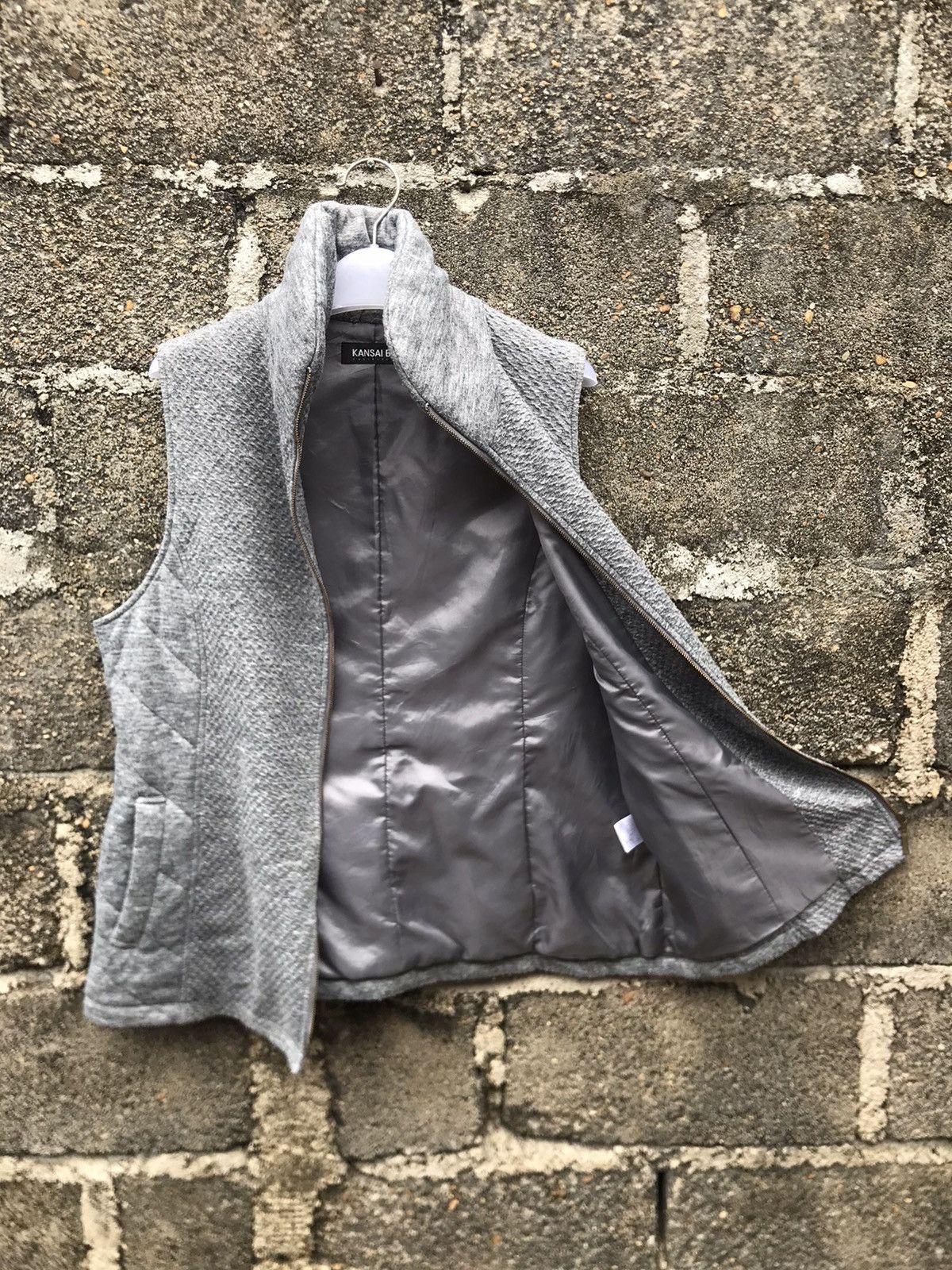 Designer × Japanese Brand × Kansai Yamamoto ⚡️Kansai Yamamoto Zipper Vest Size M / US 6-8 / IT 42-44 - 8 Thumbnail
