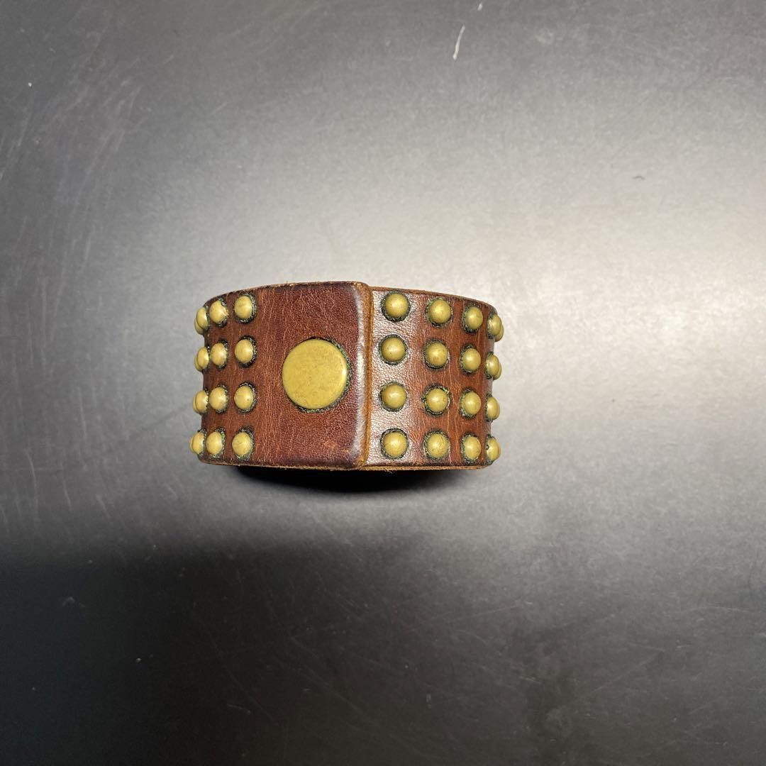 Undercover Archive Studded Leather Bracelet Size ONE SIZE - 1 Thumbnail