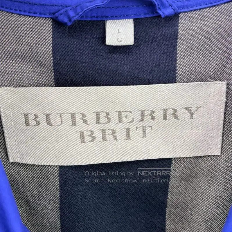 Burberry Burberry Blue Ladies' Coat. Size L / US 10 / IT 46 - 3 Thumbnail
