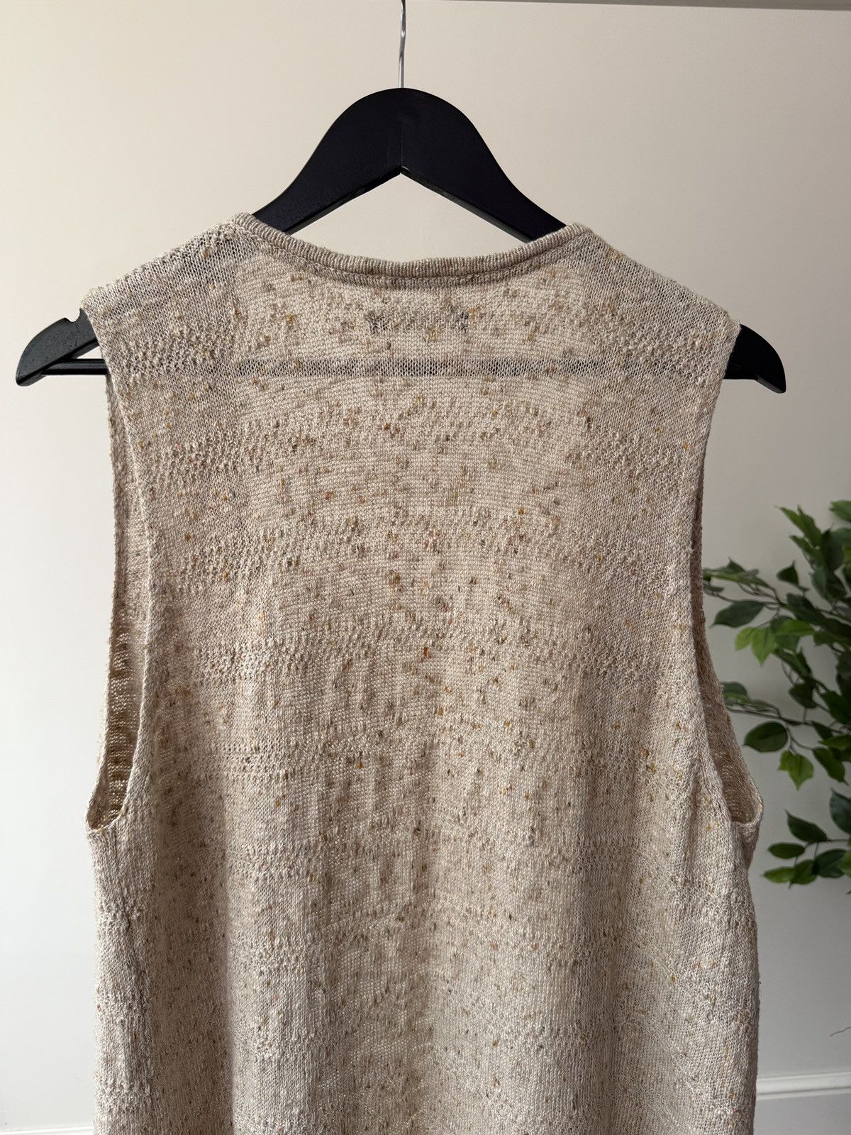 Gudrun Sjoden Vintage Gudrun Sjoden Womens Knit Vest Cardigan Wool Blend Size L / US 10 / IT 46 - 10 Thumbnail