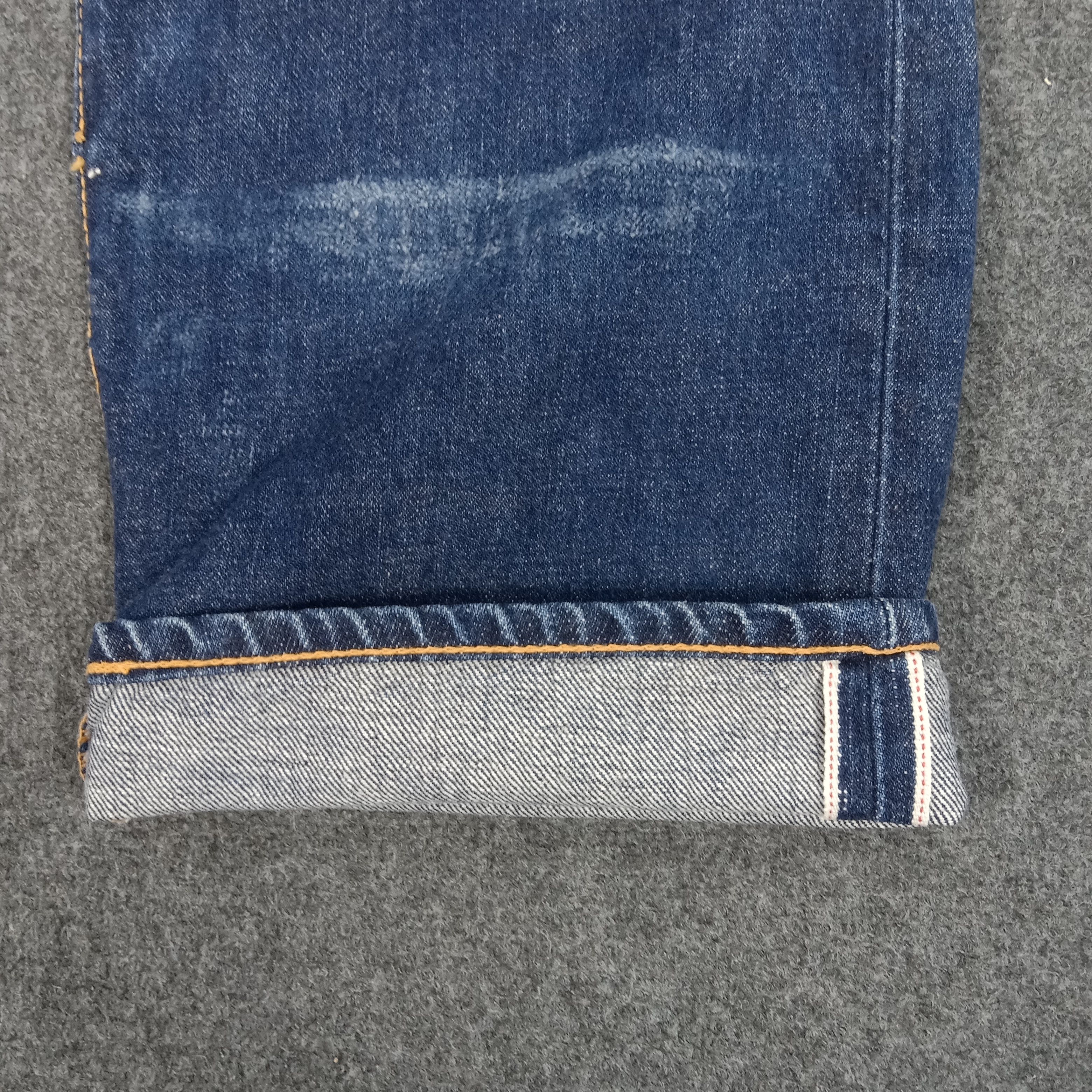 Evisu × Vintage Evis Japanese Brand Daicock Custom Art Denim Jeans Size US 28 / EU 44 - 11 Thumbnail