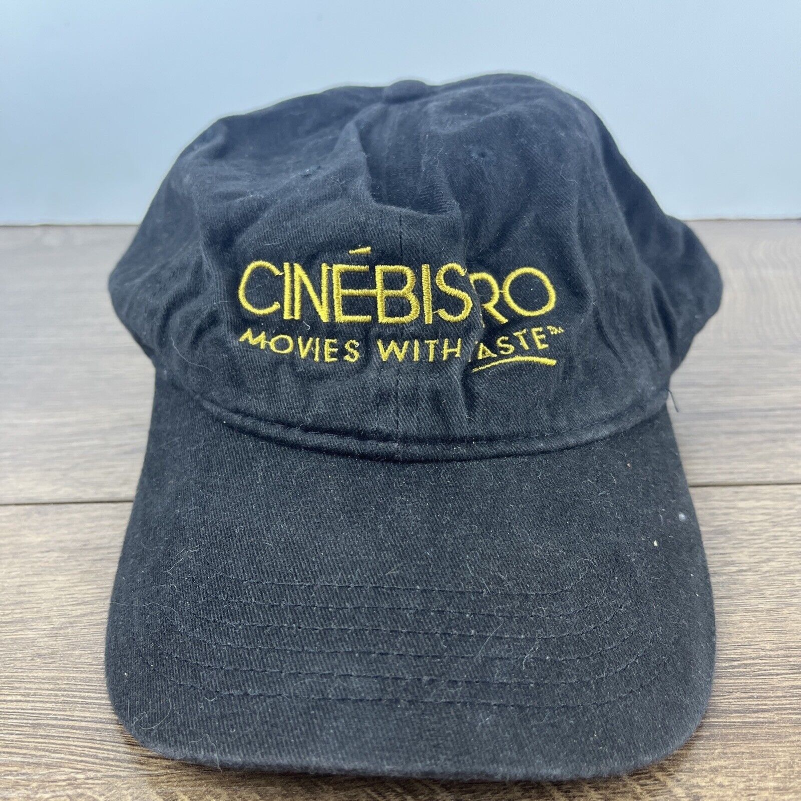 Other Cinebistro Black Hat Adjustable Adult Size Black Hat Cap Size ONE SIZE - 2 Thumbnail