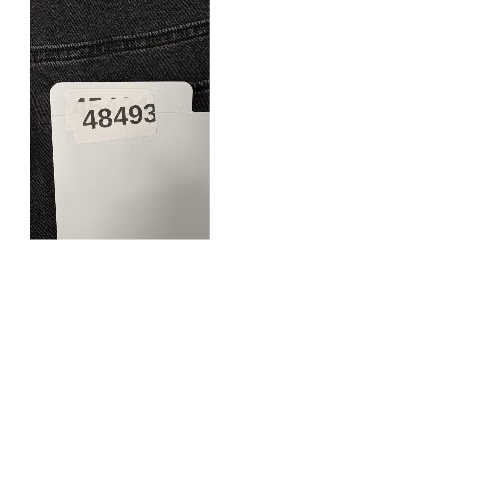 Banana Republic VINTAGE? (No) Ban an a Re public Travel Jeans Mens 30x30 Black Charcoal Skinny Fit Stretch Denim Size US 30 / EU 46 - 9 Thumbnail