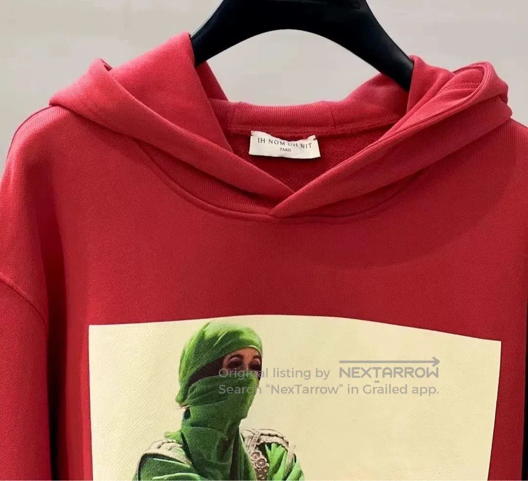 Ih Nom Uh Nit IH NOM UH NIT Red Hoodie. Size US L / EU 52-54 / 3 - 4 Thumbnail