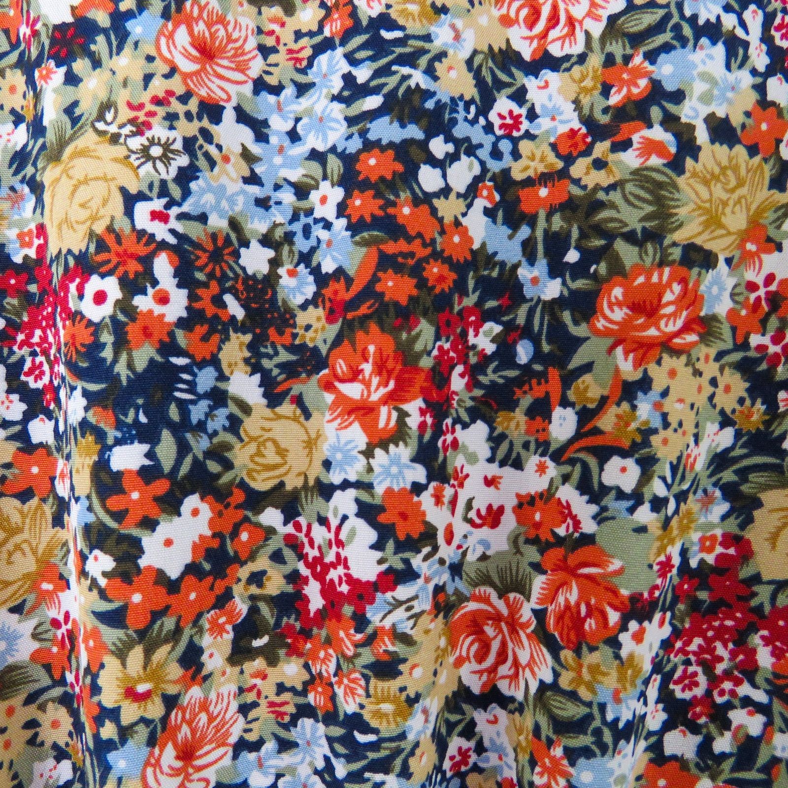 Shein Shein Clasi Ditsy Floral Keyhole Back Midi Dress Medium Size M / US 6-8 / IT 42-44 - 6 Thumbnail