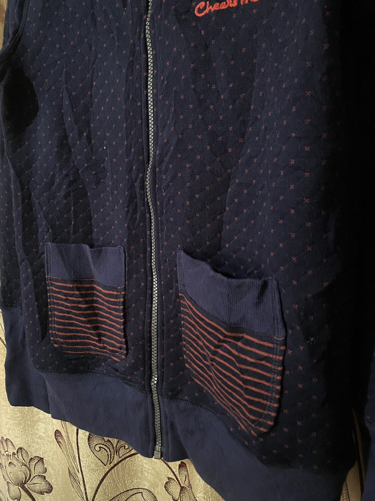 If Six Was Nine × Japanese Brand × Le Grande Bleu (L.G.B.) Japanes Kiss Mark Fur Hoodie Ifsix Lgb Style Size US M / EU 48-50 / 2 - 5 Thumbnail