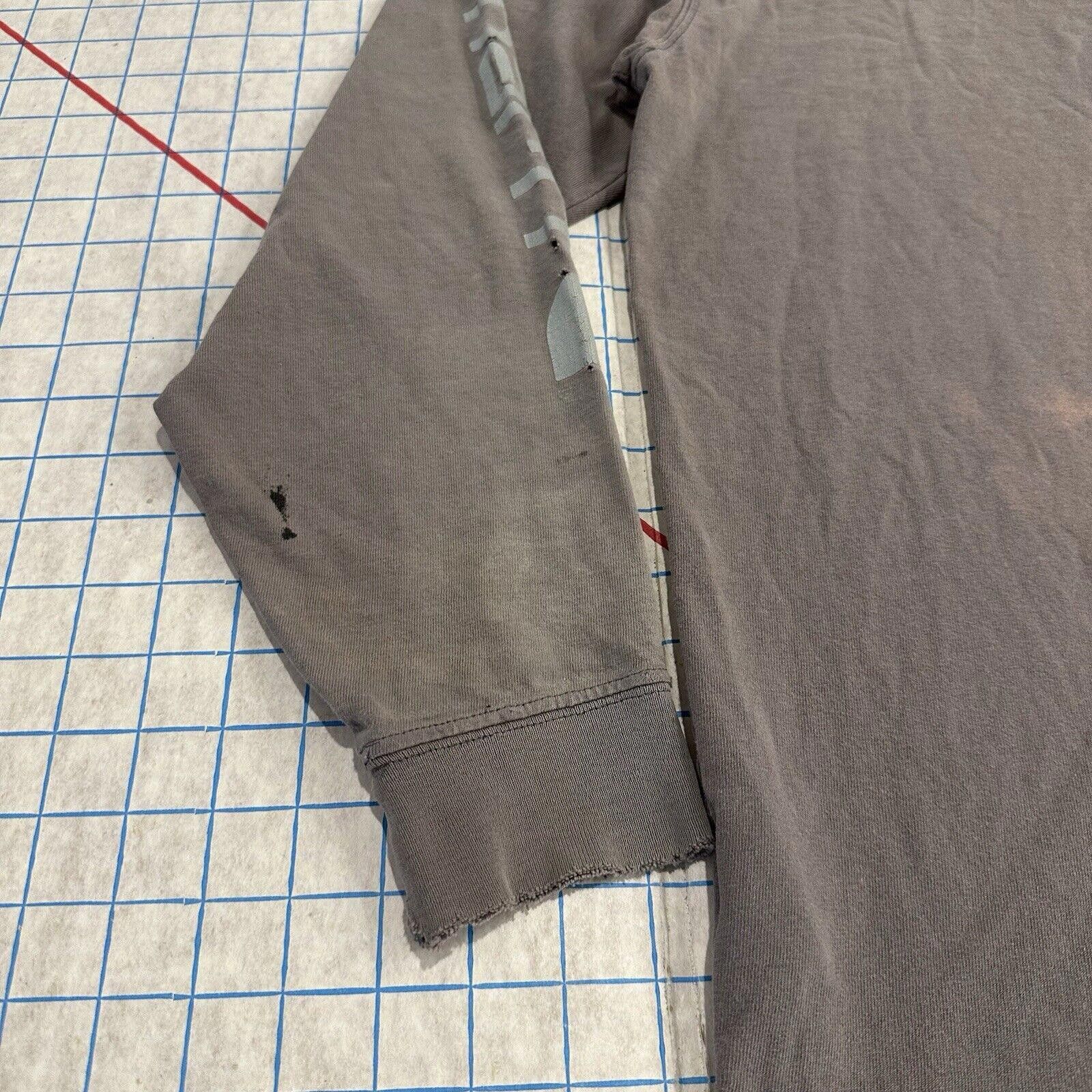 Carhartt Carhartt Shirt Long Sleeve Distressed Thrashed Grey 22x28 Size US L / EU 52-54 / 3 - 9 Thumbnail