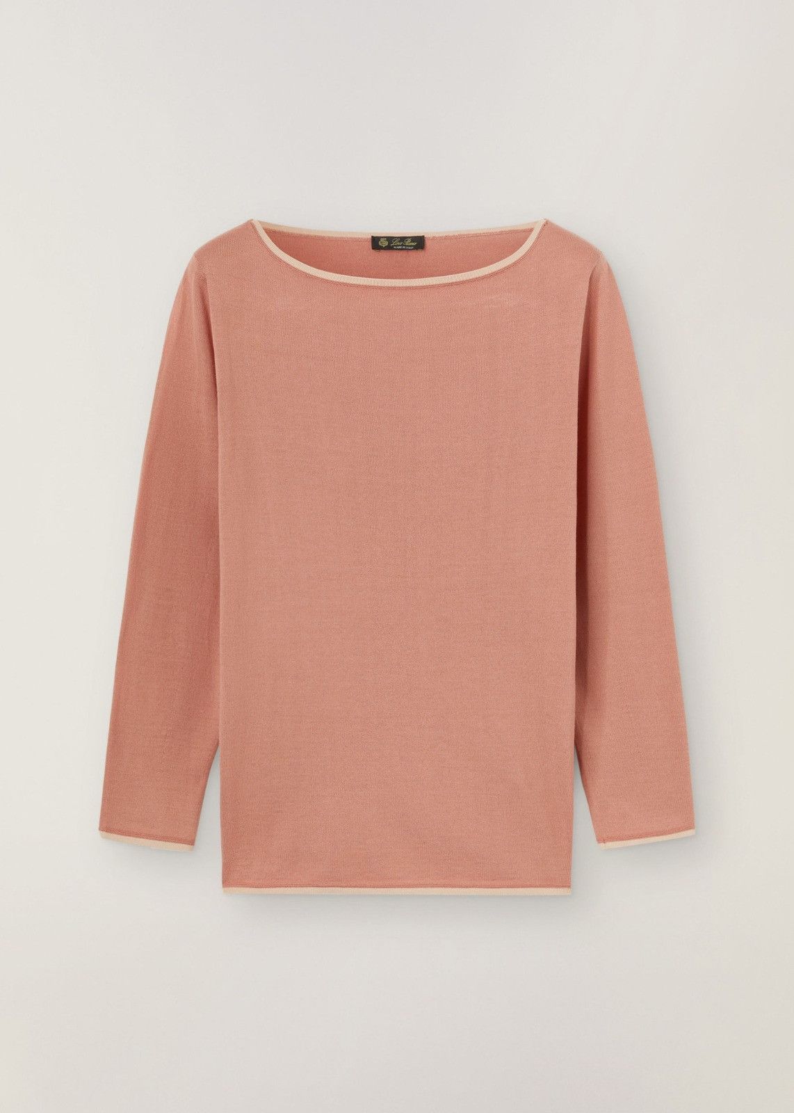 Loro Piana o1srvl11e1224 Neo Ventotene Sweater in Pink Size L / US 10 / IT 46 - 1 Thumbnail