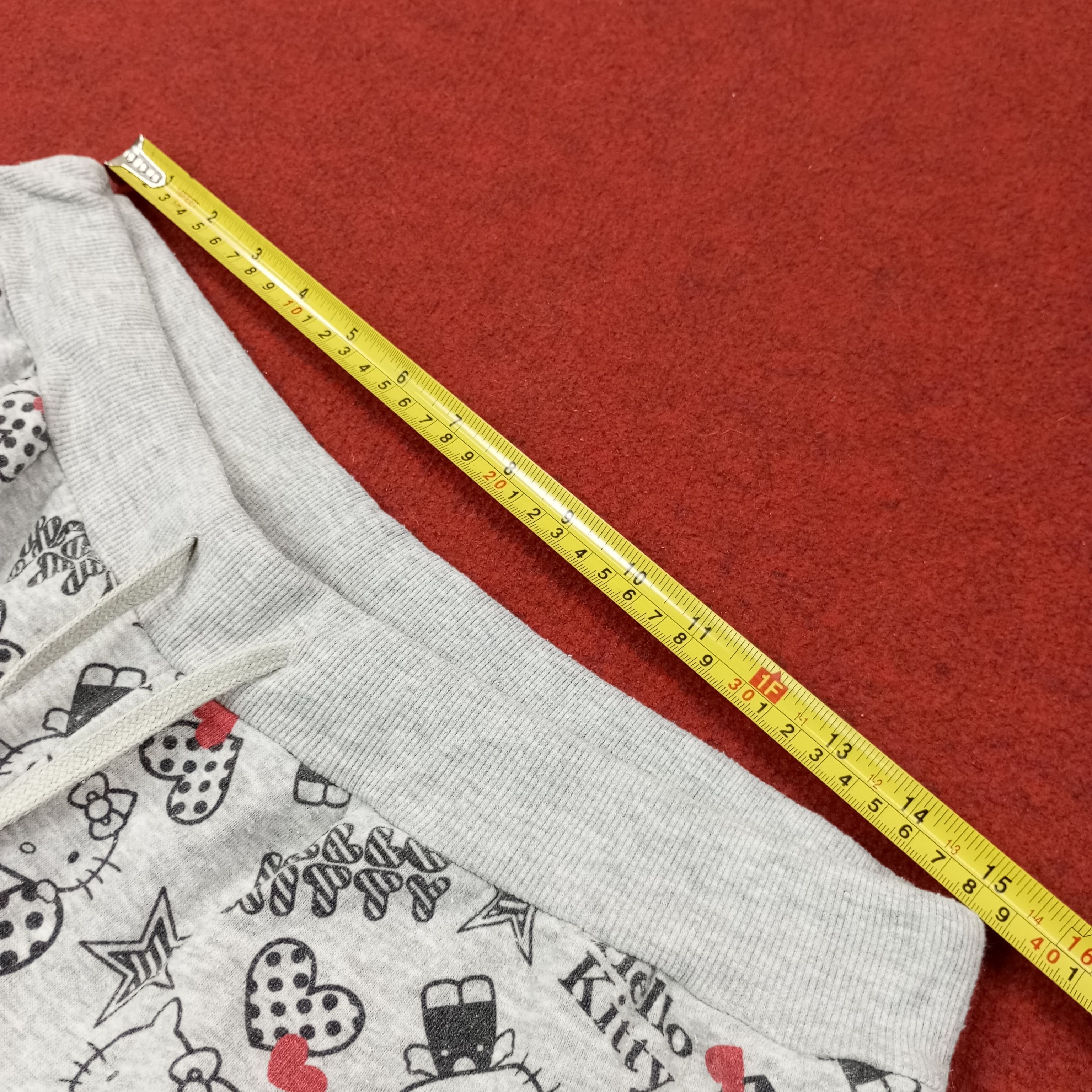 Vintage Hello Kitty Cartoon Fullprint Design Joggers Pants c244n2 Size 30" / US 8 / IT 44 - 6 Thumbnail