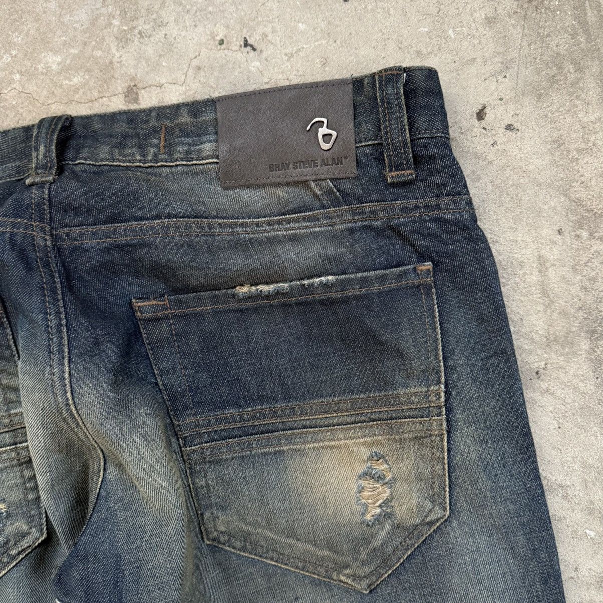 Le Grande Bleu (L.G.B.) Bray Steve Alan Denim Guidi Grunge Saint Laurent Type Size US 36 / EU 52 - 11 Thumbnail