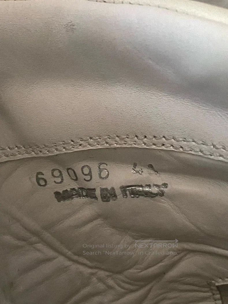 Rick Owens Rick Owens White Leather High. Size US 10.5 / EU 43-44 - 6 Thumbnail