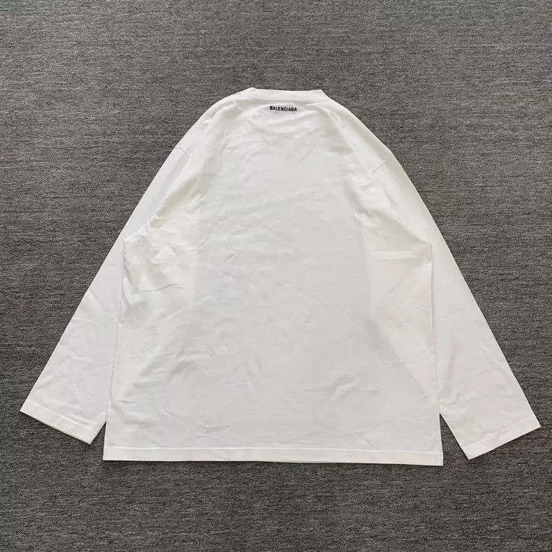 Balenciaga Balenciaga White earth long sleeves Size US L / EU 52-54 / 3 - 2 Thumbnail