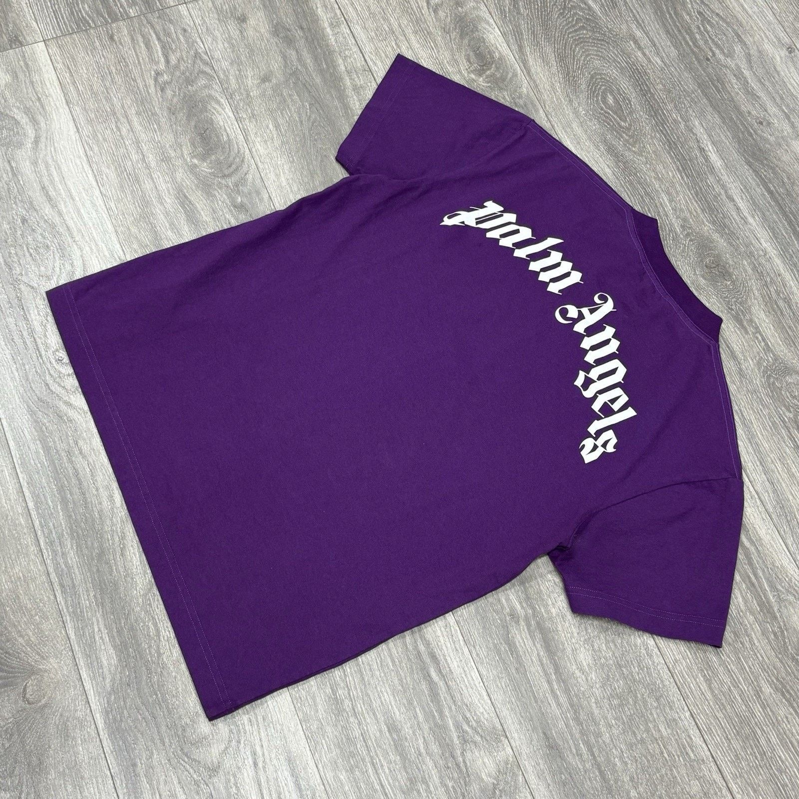 Palm Angels Palm Angels Bear Classic Tee ' Purple Brown ' | GREAT COND! Size US M / EU 48-50 / 2 - 11 Thumbnail