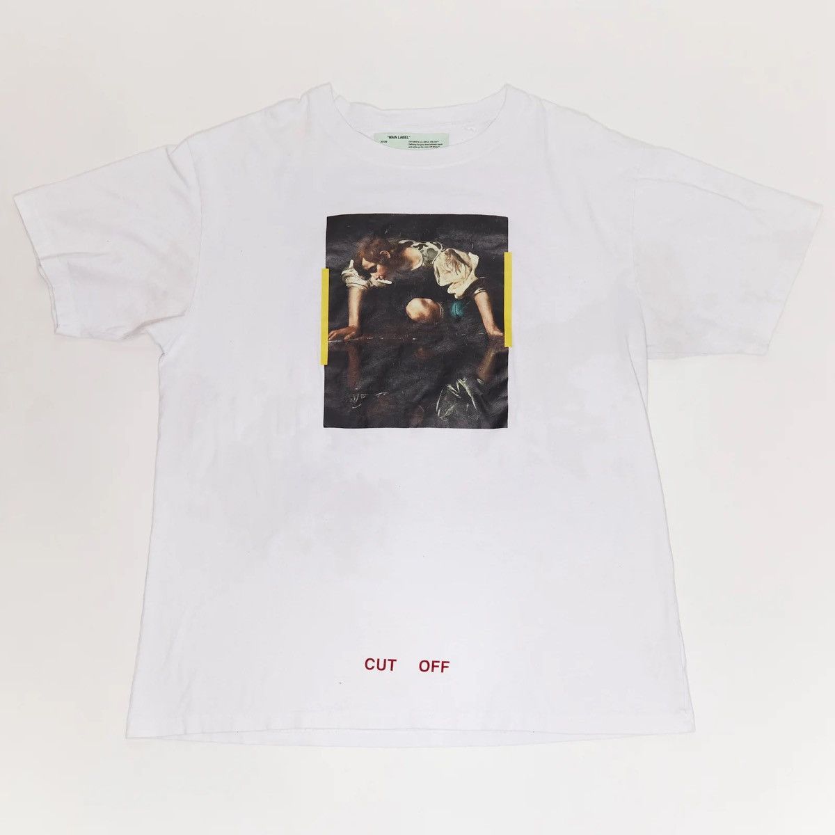 Off-White OFF-WHITE 'NARCISSUS TEE' Size US XL / EU 56 / 4 - 1 Thumbnail