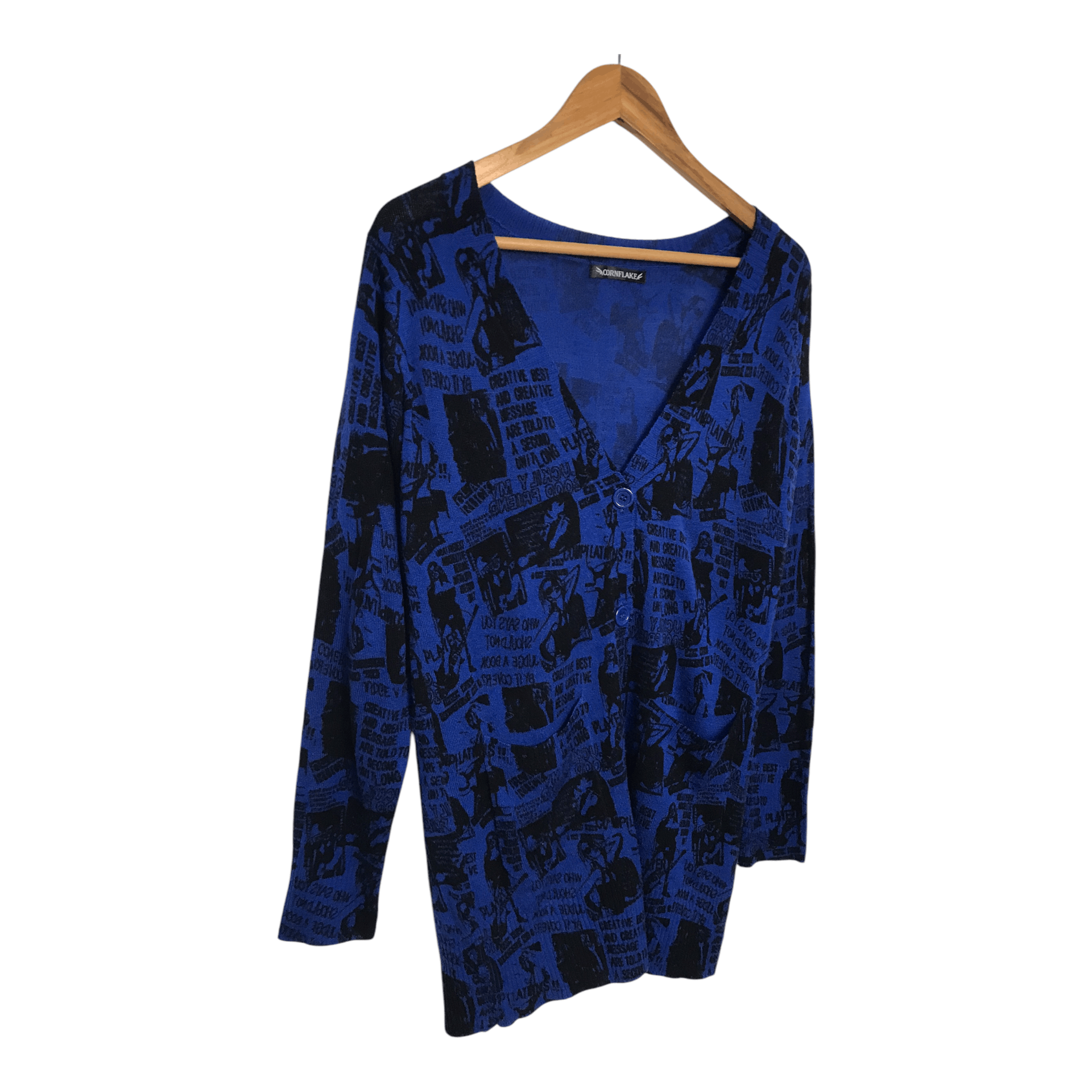 Hysteric Glamour × If Six Was Nine × Seditionaries Cornflake Full Print women Distress Cardigan Size US S / EU 44-46 / 1 - 4 Thumbnail