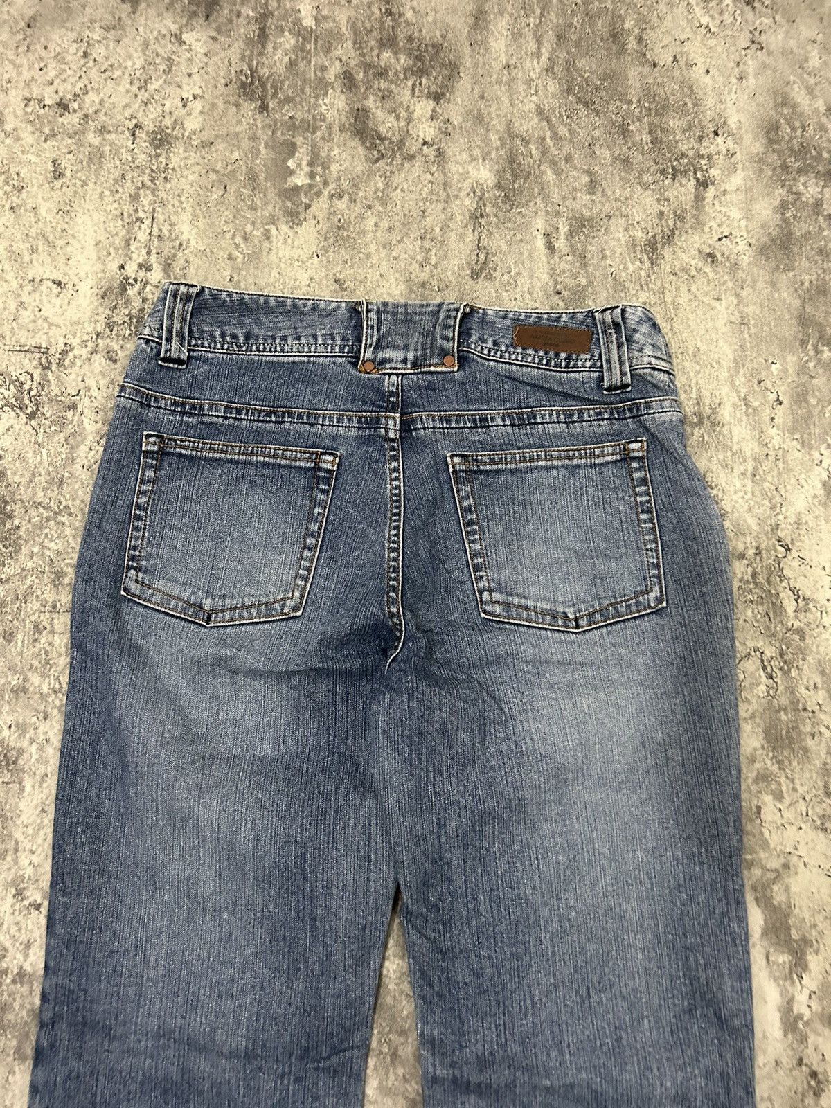 If Six Was Nine × Japanese Brand × Le Grande Bleu (L.G.B.) Vintage Alpha Cubic Pocket Flare Jeans Size US 28 / EU 44 - 6 Thumbnail