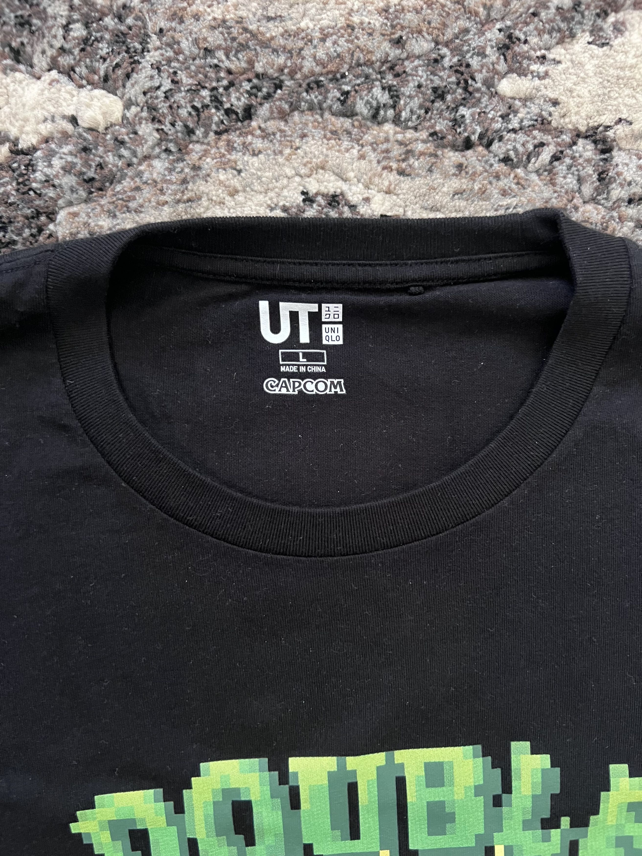 Uniqlo Uniqlo "Street Fighter II" T-shirt in Black Size US L / EU 52-54 / 3 - 3 Thumbnail