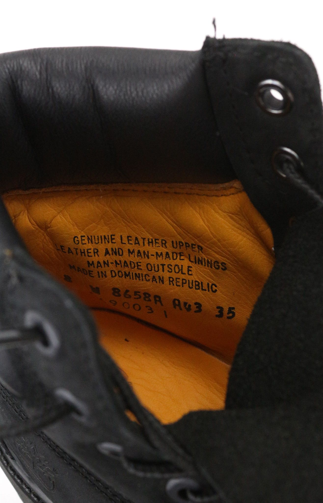Timberland 8658R ~UK6 Black Leather Primaloft Genuine 400 Gram 79607 Size US 8 / IT 38 - 12 Thumbnail