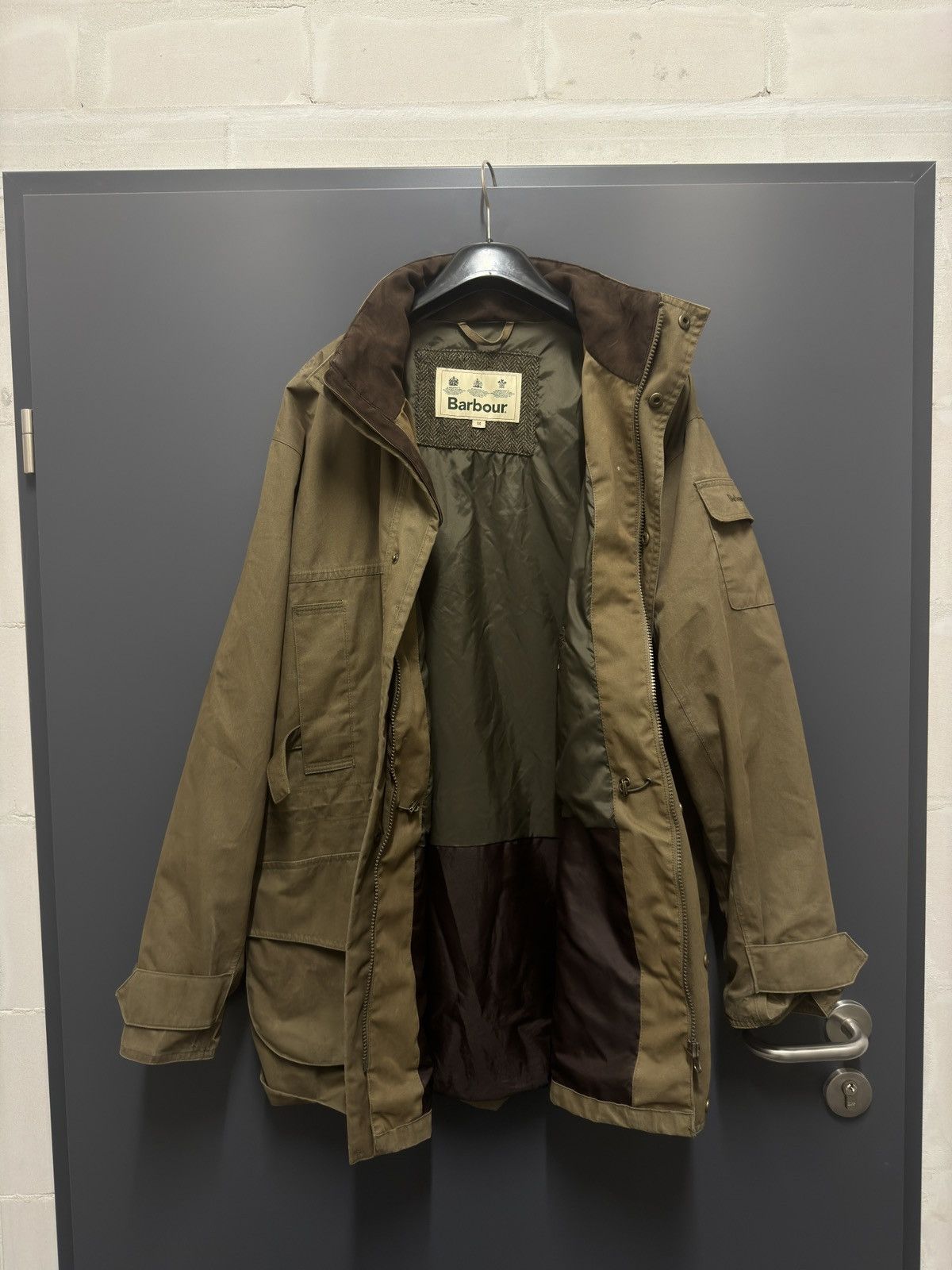 Barbour Barbour jacket khaki waterproof kurtka rare vintage coat Size US M / EU 48-50 / 2 - 5 Thumbnail