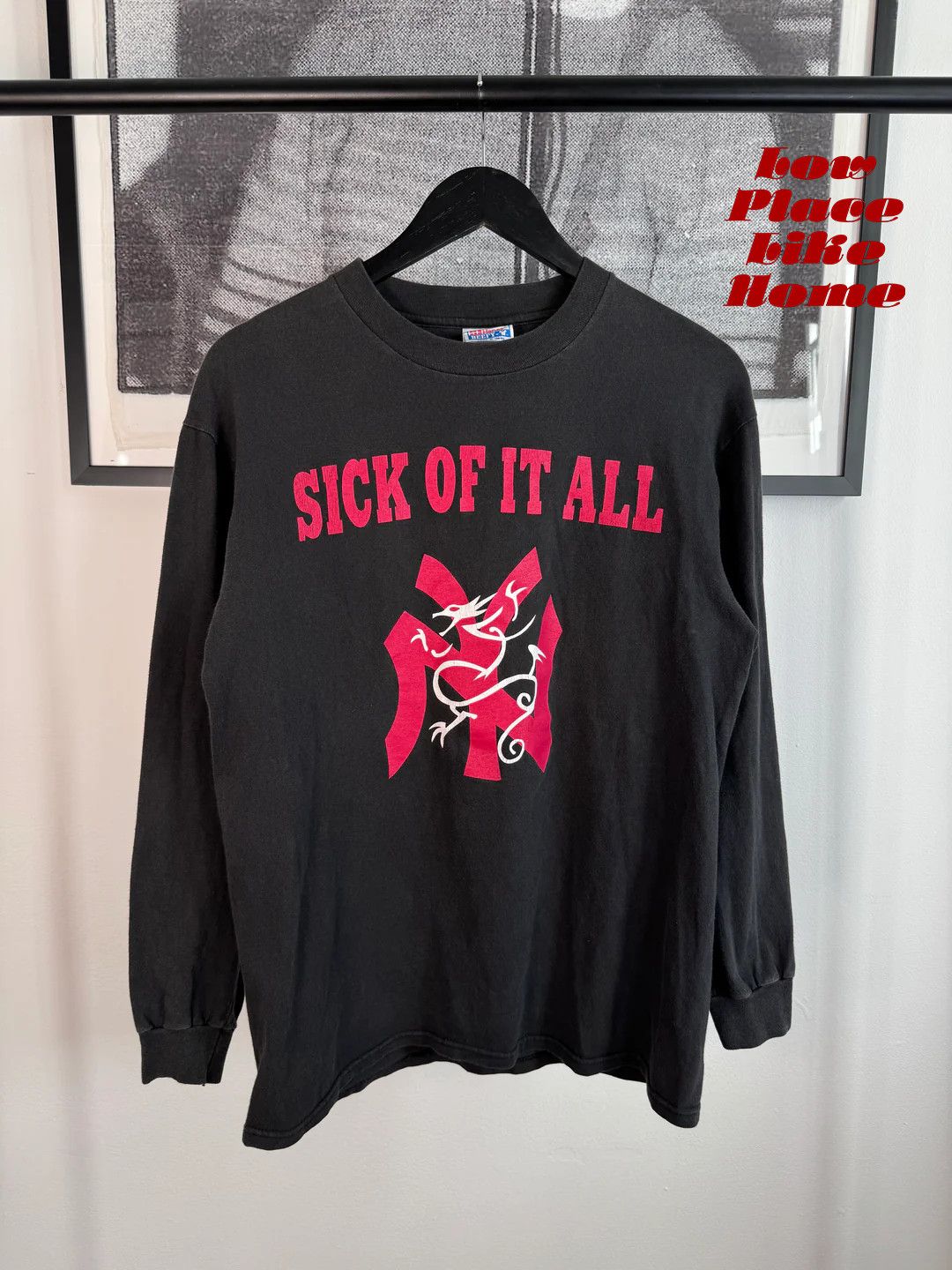 Vintage GRAIL 90s ERD REFERENCE SICK OF IT ALL OPIUM DEN LONG SLEEVE Size US M / EU 48-50 / 2 - 1 Thumbnail