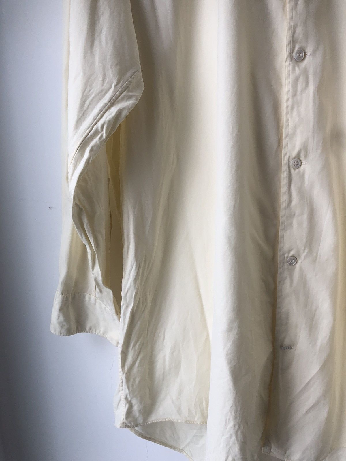 Y's for Men × Yohji Yamamoto Cream shirt Size US L / EU 52-54 / 3 - 3 Thumbnail