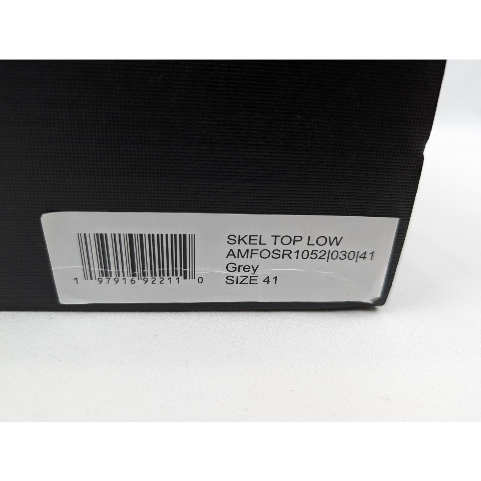 Amiri o1rshd1 Skeleton Low Top Sneakers in Grey Size US 8 / EU 41 - 23 Thumbnail