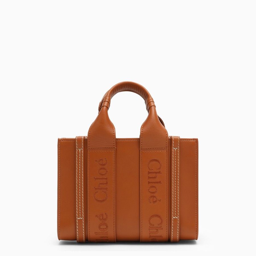 Chloe o1d2blof0824 Size : OS / Mini Leather Bags in Brown Size ONE SIZE - 3 Thumbnail