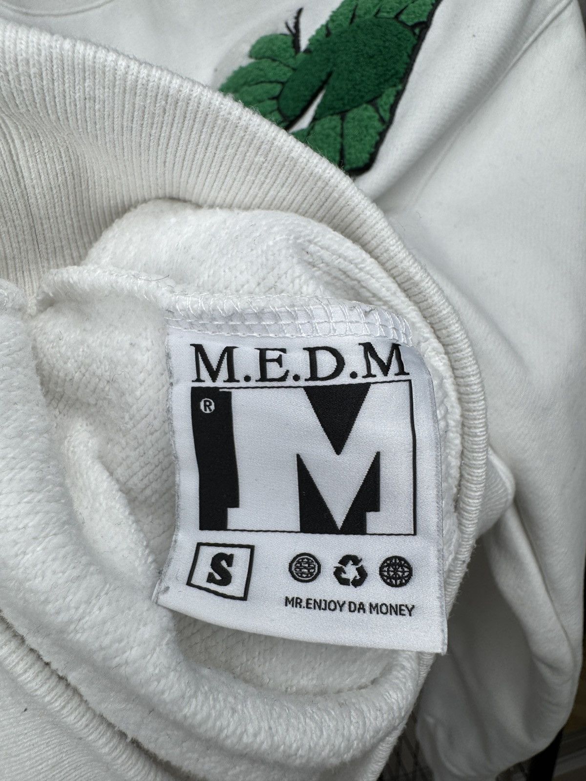 MR.ENJOY DA MONEY M.E.D.M 53 White sweatshirt