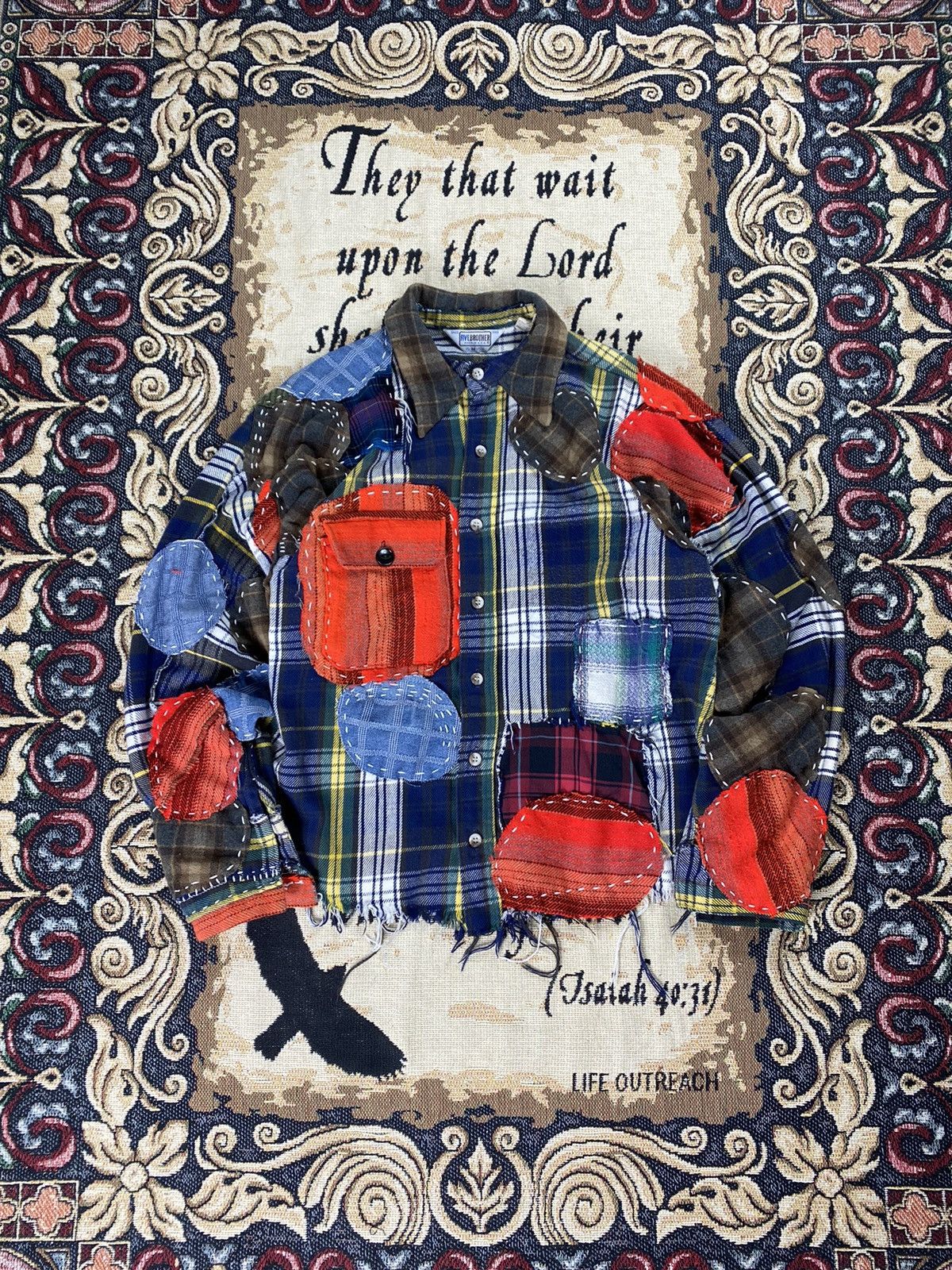 Vintage Fused Multi-Plaid [ PAIN ✞ ] Size US S / EU 44-46 / 1 - 1 Thumbnail