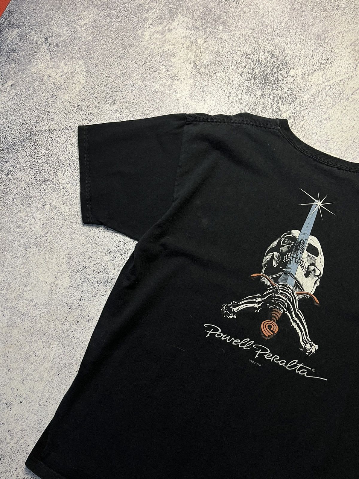 Powell Peralta 2005 Powell Peralta Skateboards T-Shirt Fading Distressed Size US XL / EU 56 / 4 - 18 Thumbnail