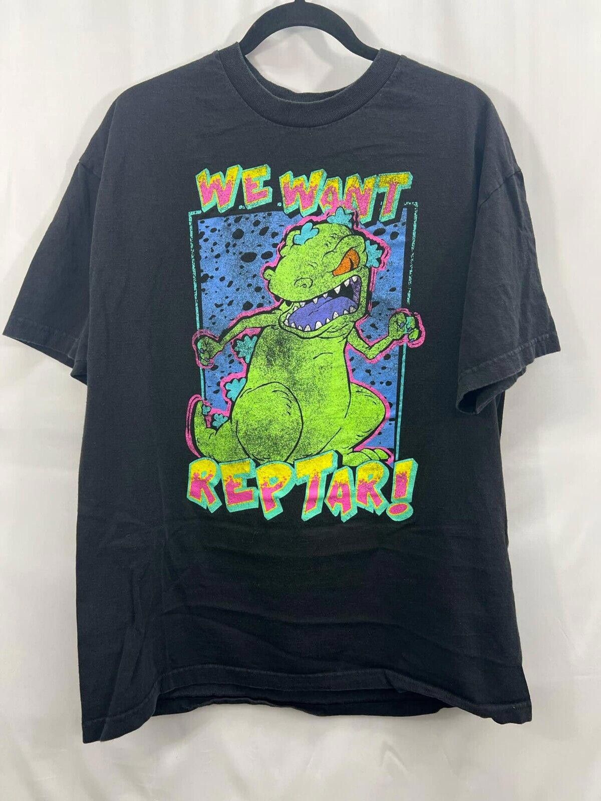 Nickelodeon Nickelodeon Reptar Graphic Tee - We Want Reptar! - XL Size US XL / EU 56 / 4 - 1 Thumbnail